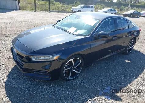 2020 Honda Accord Sport из США, поврежденный, VIN 1HGCV1F3XLA042939